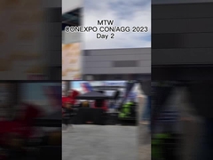 CONEXPO CON/AGGラスベガス2023日2のMTW