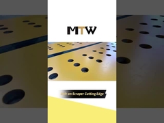 ボルト付きのスクラパー切断刃