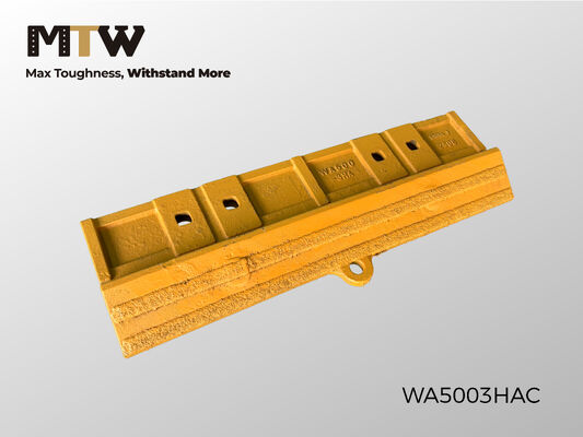 WA500-3HA 鋳造センターセグメント 半矢印 4ホール 90KG 輪ロードバケツ保護セグメント