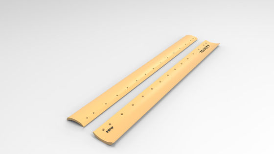 7D1577 DBC グレーダー刃先 19×203×2133mm 耐久性摩耗部品 59KG