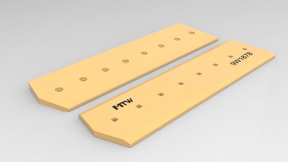 edge42kgの炭化物を切るDBF 9W1878の積込み機のバケツの最先端の刃は浸透した