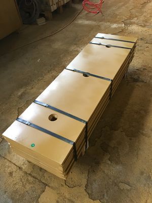 1006668 DBF ブルドーザーの最先端 30×360×1399mm の頑丈な刃の摩耗部分 103KG