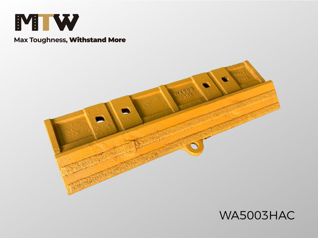 WA500-3HA 鋳造センターセグメント 半矢印 4ホール 90KG 輪ロードバケツ保護セグメント