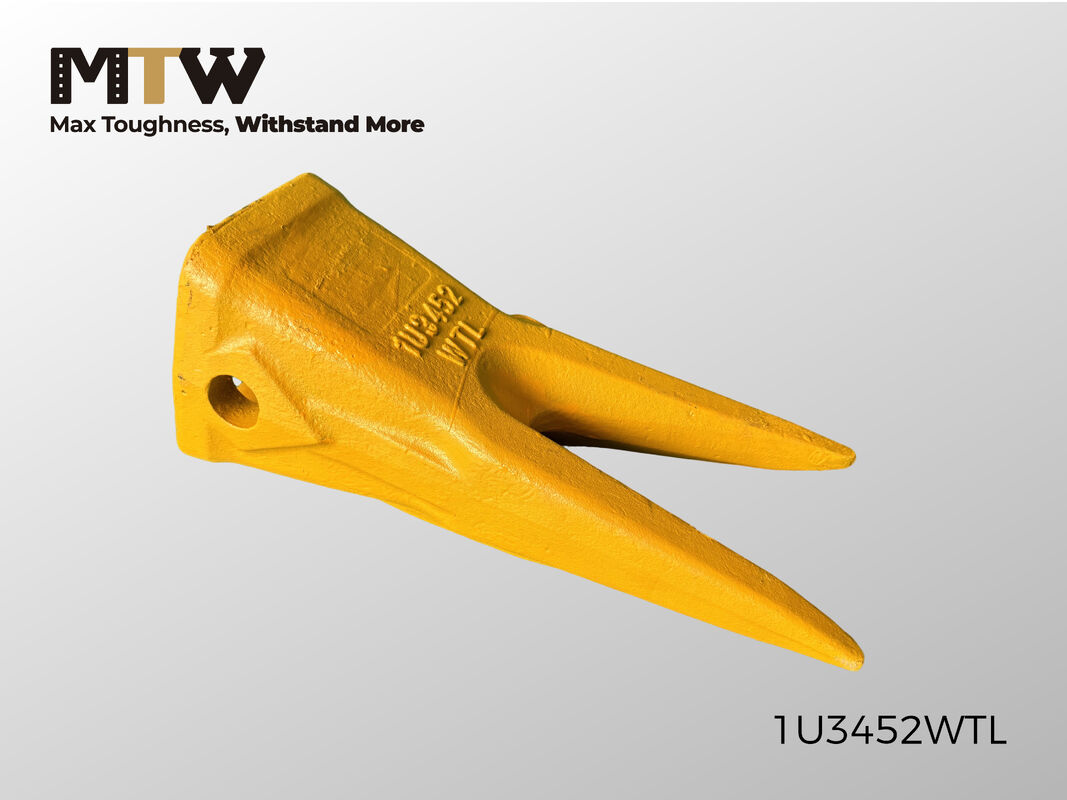 1U3452WTL ツインシャープロックバケット歯 14.5KG J450 J460 掘削機ローダー歯